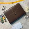 image:imageRustic Town Full Grain Leather Photo Album with Gift Box  Scrapbook Style Pages Large BrownLarge Black Paper
