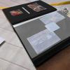 image:imageRustic Town Full Grain Leather Photo Album with Gift Box  Scrapbook Style Pages Large BrownLarge Black Paper
