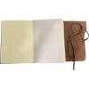 image:imageRustic Town Full Grain Leather Photo Album with Gift Box  Scrapbook Style Pages Large BrownLarge Cream Paper