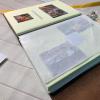 image:imageRustic Town Full Grain Leather Photo Album with Gift Box  Scrapbook Style Pages Large BrownLarge Cream Paper