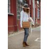image:imageRUSTIC TOWN Leather Crossbody Satchel Bag Vintage Purses Handbags for WomenCoffee 11 Inch