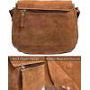 image:imageRUSTIC TOWN Leather Crossbody Satchel Bag Vintage Purses Handbags for WomenCoffee 11 Inch