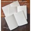 image:imageRUSTIC TOWN Traveler Notebook Refills Insert  A5 Blank Refills for Refillable Leather Journals  Organic Handmade UnlinedUnruled PaperA5 Blank Paper