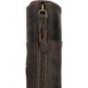 image:imageRustic Town Leather Pencil Case  Full Grain Leather Zippered Pen Pouch  Stationery Bag Pen Holder for Work amp OfficeWalnut