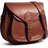 image:imageRUSTIC TOWN Leather Crossbody Satchel Bag Vintage Purses Handbags for WomenBrown 13 Inch