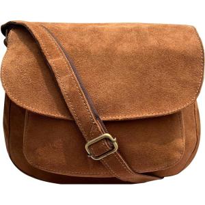 image:imageRUSTIC TOWN Leather Crossbody Satchel Bag Vintage Purses Handbags for WomenCoffee 11 Inch