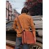 image:imageRUSTIC TOWN 15 inch Vintage Crossbody Full Grain Leather Laptop Messenger Bag