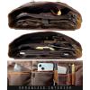 image:imageRUSTIC TOWN 16 Leather Laptop Messenger Bag for Men  Full Grain Leather Briefcase Computer Satchel Office Crossbody BagBrown