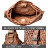 image:imageLeather Crossbody Bags for Women  Christmas Gift Braided Boho Purse  Vintage Saddle Sling Bag