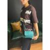image:imageLeather Crossbody Bags for Women  Wristlet Clutch Wallet  Vintage Saddle Sling Bag Small