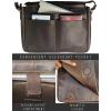 image:imageLeather Messenger Bag for Men 16 Full Grain Leather Laptop Bag Vintage Crossbody Office Satchel Travel Shoulder BagDark Brown