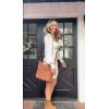 image:imageMothers Day Gifts Leather Tote Bag for Women  Leather Shoulder Bag Hobo Crossbody Travel Handbag Ladies Purse Office SatchelCognac