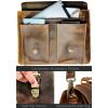 image:imageRUSTIC TOWN Handmade Leather Shoulder Briefcase Messenger Bag Mens 16 inch Laptop SatchelBrown