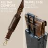 image:imageRUSTIC TOWN Handmade Leather Shoulder Briefcase Messenger Bag Mens 16 inch Laptop SatchelBrown