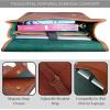 image:imageRUSTIC TOWN Leather Satchel iPad Tablet Bag  Leather Saddle Bag Purse  Small Shoulder Bag for Men and WomenRetro