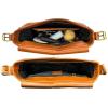 image:imageWomens Leather Evening Shoulder Bag  Vintage Clutch Hobo Tote Purse  Trendy Ladies Handbag for Party WeddingBrown
