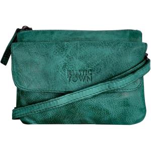 image:imageLeather Crossbody Bags for Women  Wristlet Clutch Wallet  Vintage Saddle Sling Bag Small