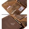 image:imageRustic Town Leather Portfolio for Men  Padfolio Resume File Folder  InterviewLegal Document Organizer for Letter Size Writing Pad with Business Card HolderBrown
