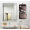 image:imageRUSTIC TOWN Leather Hanging Toiletry Bag for Men  Travel Shaving Dopp Kit  Bathroom Shower Toiletries Organizer  Leather Cosmetic Makeup Bag for WomenWalnut Brown