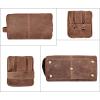 image:imageRUSTIC TOWN Leather Toiletry Bag for Men  Travel Shaving Ditty Kit  Bathroom Shower Toiletries Organizer  Leather Cosmetic Bag for Women Walnut BrownBrown