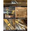 image:imageRustic Town Genuine Leather Chef Knife Roll All Purpose Chef RollBrown