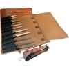 image:imageRustic Town Genuine Leather Chef Knife Roll All Purpose Chef RollBrown Rust