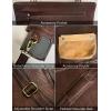 image:imageRustic Town Genuine Leather Chef Knife Roll All Purpose Chef RollChocolate Grey