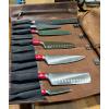 image:imageRustic Town Genuine Leather Chef Knife Roll All Purpose Chef RollWalnut Brown