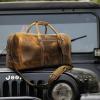 image:imageHandmade Leather Travel Duffel Bag  Airplane Underseat Carry On Bags by Rustic TownBrown