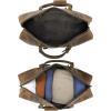image:imageHandmade Leather Travel Duffel Bag  Airplane Underseat Carry On Bags by Rustic TownBrown