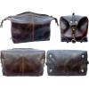 image:imageRUSTIC TOWN Full Grain Leather Toiletry Bag for Men amp Women  Handcrafted Travel Dopp Kit  Large WaterResistant Makeup amp Shaving OrganizerWalnut Brown