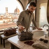 image:imageLeather Toiletry Bag for Men  Full Grain Travel Dopp Kit amp Shaving Bag  Handcrafted Spacious Compartment YKK Zipper TSA CarryOn Waterproof Lining Metal Feets Makeup and Cosmetic OrganizerHunter Brown