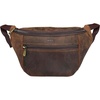image:imageLeather Fanny Pack for Men amp Women Full Grain Travel Waist Pack Chest Bag  Multiple Pockets hold Phone Keys Wallet amp Cards YKK zippers Adjustable Strap Hip Bum Bag for Hiking Running amp CyclingBrown