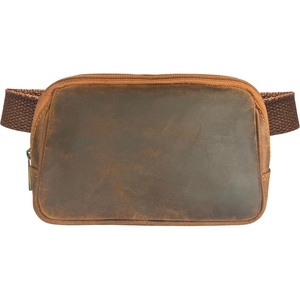 image:imageLeather Fanny Pack for Men amp Women Full Grain Travel Waist Pack Chest Bag  Multiple Pockets hold Phone Keys Wallet amp Cards YKK zippers Adjustable Strap Hip Bum Bag for Hiking Running amp CyclingBrown1