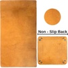 image:imageLeather Desk Mat Set 32x16  Full Grain Large Computer Gaming Mouse Pad  NonSlip Table Cover Blotter Protector Smooth Control Stitched Edges Desktop Laptop Accessory with Valet Tray amp CoasterBrown
