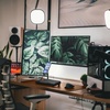 image:imageLeather Desk Mat Set 32x16  Full Grain Large Computer Gaming Mouse Pad  NonSlip Table Cover Blotter Protector Smooth Control Stitched Edges Desktop Laptop Accessory with Valet Tray amp CoasterBrown