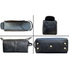 image:imageRustic Town Leather Wash Bag for Men  Travel Toiletry Bag  Shaving Dopp Kit Toiletries Organizer  Leather Makeup Bag for Women  Main Compartment Interior amp Exterior Zip Pockets YKK Zippers Waterproof Lining TSA CarryOn Gifts for Him BrownBlack