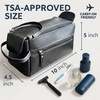 image:imageRustic Town Leather Wash Bag for Men  Travel Toiletry Bag  Shaving Dopp Kit Toiletries Organizer  Leather Makeup Bag for Women  Main Compartment Interior amp Exterior Zip Pockets YKK Zippers Waterproof Lining TSA CarryOn Gifts for Him BrownBlack