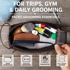 image:imageRustic Town Leather Wash Bag for Men  Travel Toiletry Bag  Shaving Dopp Kit Toiletries Organizer  Leather Makeup Bag for Women  Main Compartment Interior amp Exterior Zip Pockets YKK Zippers Waterproof Lining TSA CarryOn Gifts for Him BrownWalnut Brown